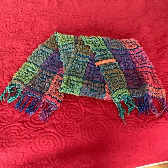 NWT Multicolor Lightweight Scarf Made in Argentina - Picture 1 of 5